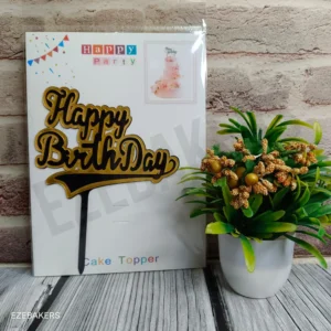 Acrylic Happy Birthday Toppers TPR153