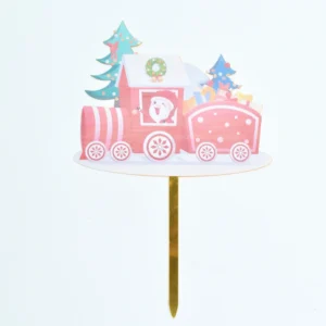 Christmas Themed Cake Topper Design 12 TPR179