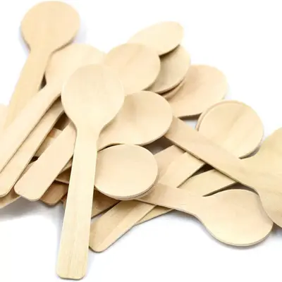 Wooden Spoon 100 Piece Pack 140mm BPP014 - Image 2