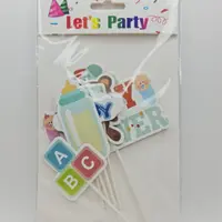 Paper Cartoon Themed Cake Topper (design 30) TPR005-19 - Image 2