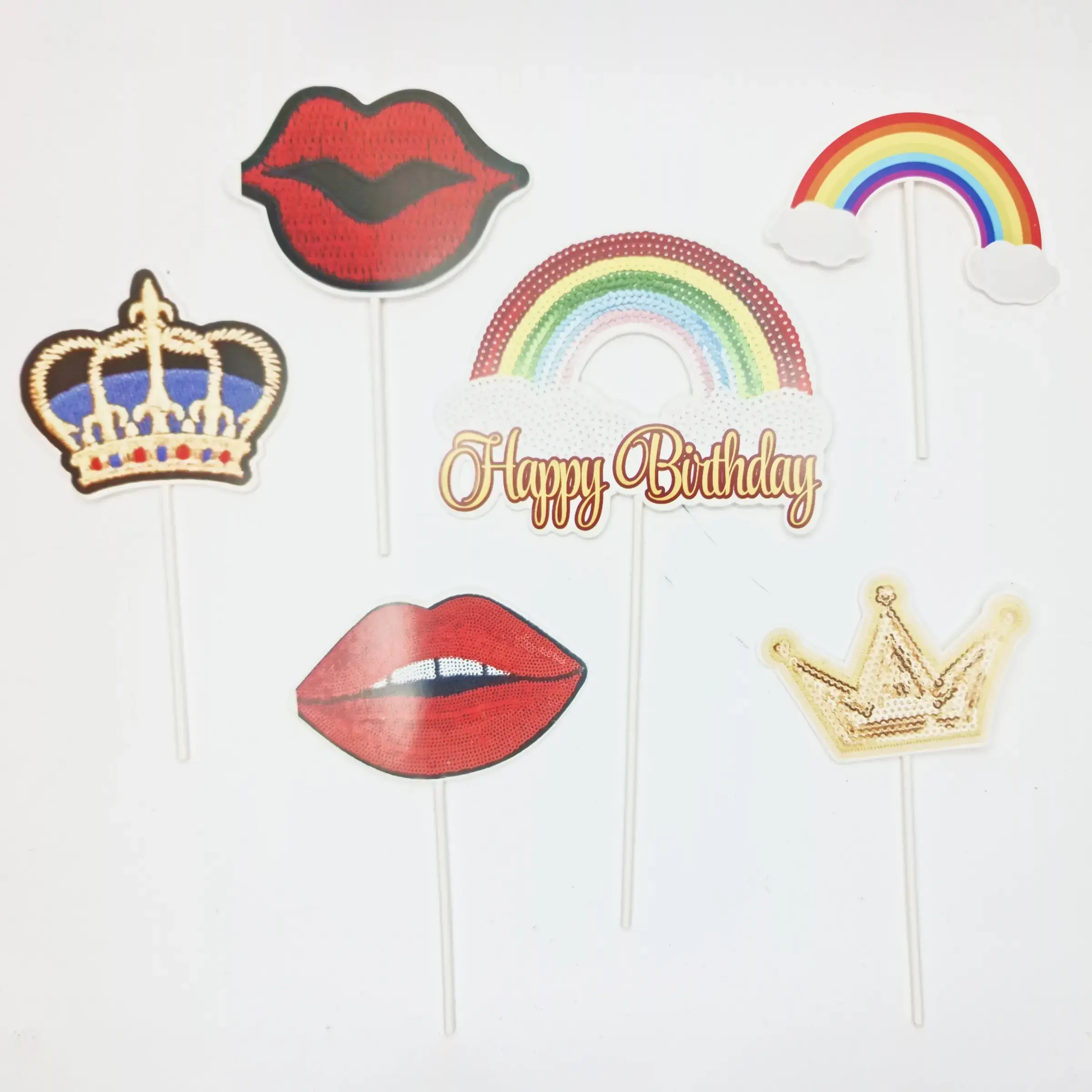 Paper Cartoon Themed Cake Topper (design 19) TPR005-12