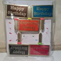 Happy Birthday Paper Cake Tags – 100-piece packet Packets | TPR142B - Image 3