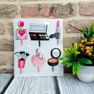 Acrylic Theme Topper (Makeup) {TPR004-5}