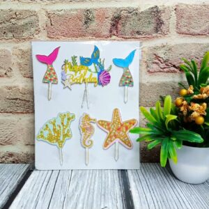 Acrylic Theme Topper (Sea Theme) {TPR004-3}