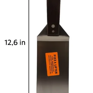 Pizza Lifter with Wooden Handle – 12.5 Inches | BT255