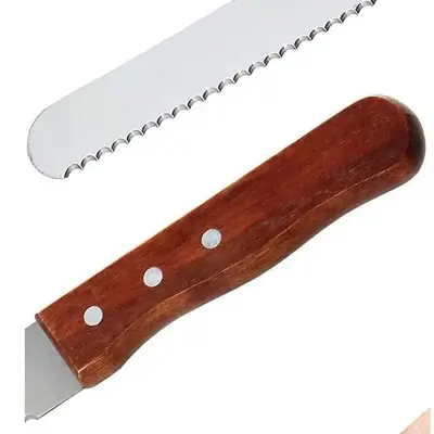10 inch Wooden Handle Knife BT063 - Image 3