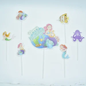 Paper Cartoon Themed Cake Topper (design 23) TPR005-14