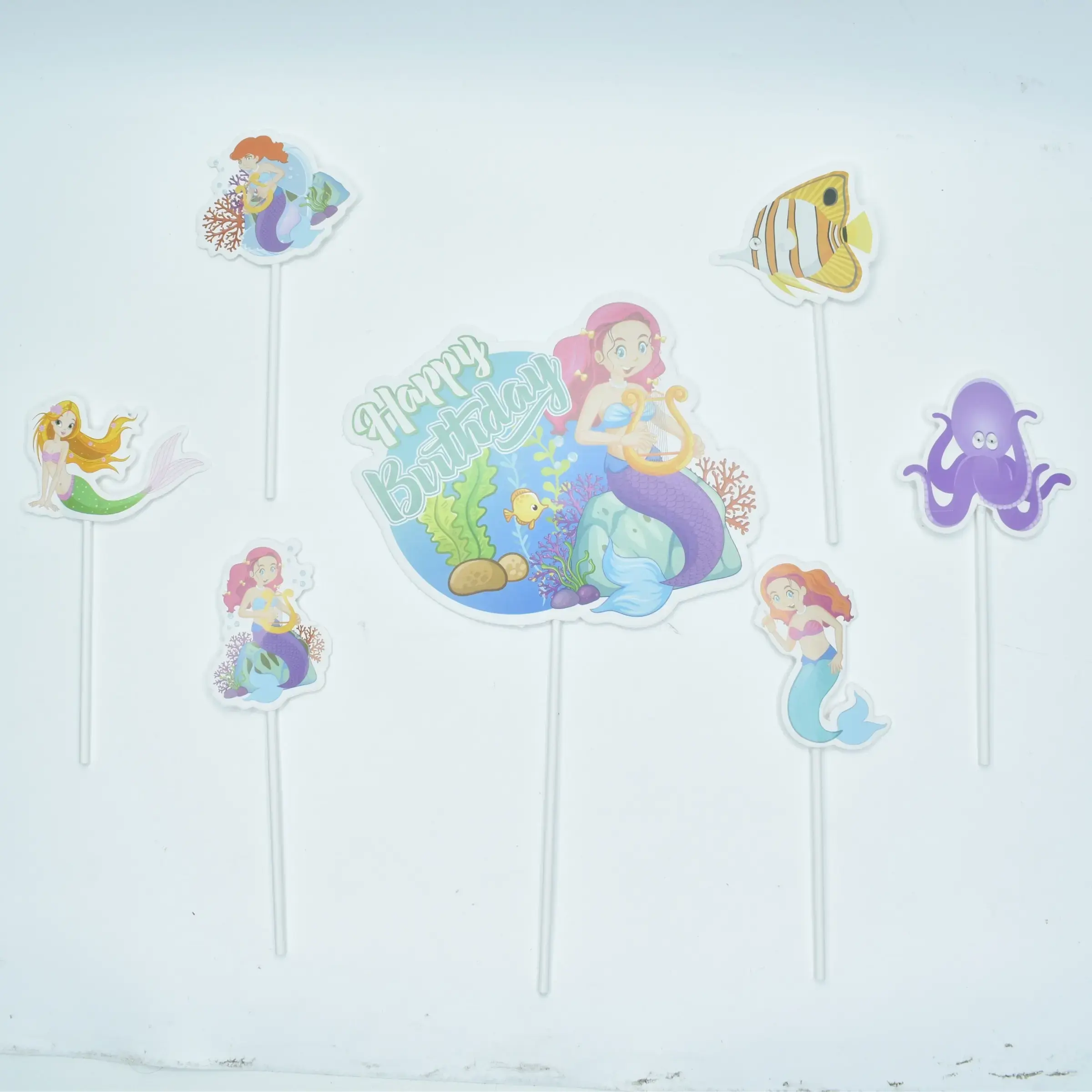 Paper Cartoon Themed Cake Topper (design 23) TPR005-14