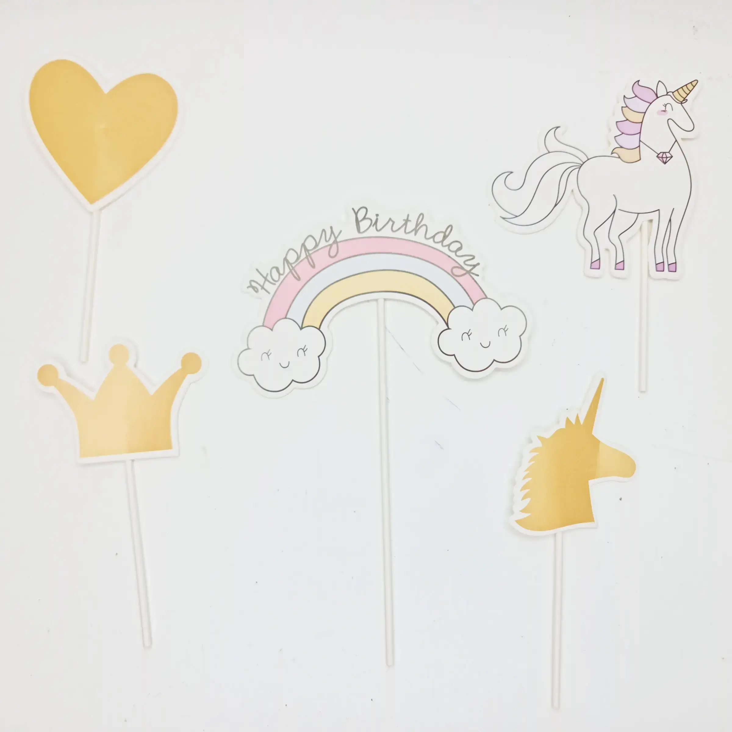 Paper Cartoon Themed Cake Topper (design 11) TPR005-21