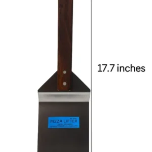 Pizza Lifter with Wooden Handle – 17.5 Inches | BT258