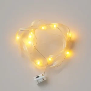 Warm White Ribbon LED String Lights – Party & Cake Decoration | TPR220