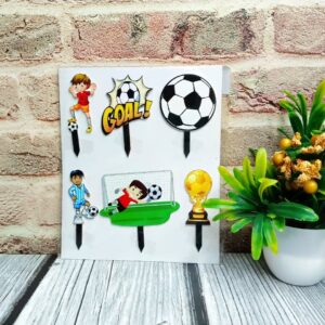 Acrylic Theme Topper (Football){TPR004-4}