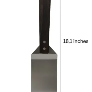 Pizza Lifter with Wooden Handle – 18.1 Inches | BT256