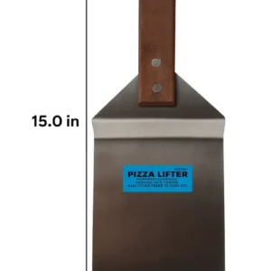 Pizza Lifter with Wooden Handle – 15 Inches | BT261