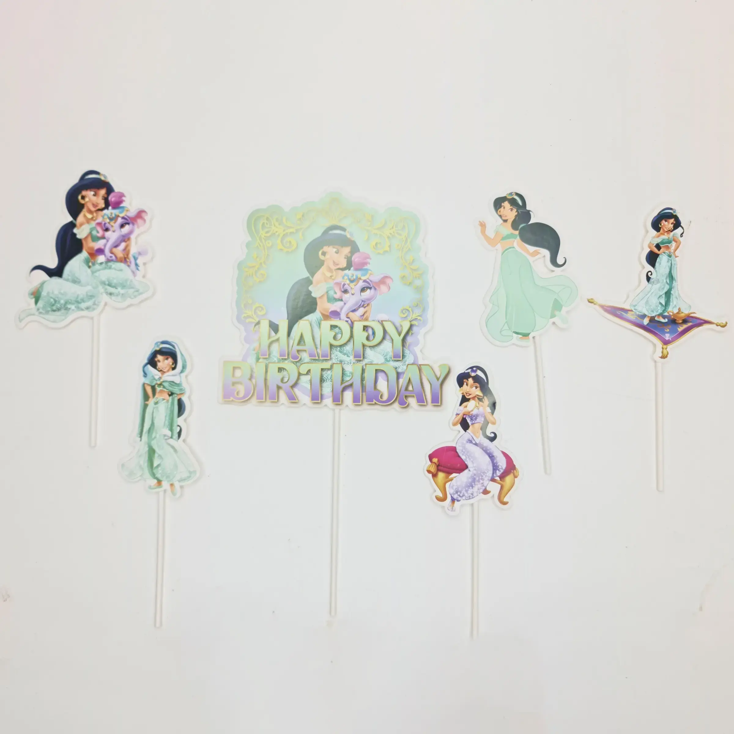Paper Cartoon Themed Cake Topper (design 10) TPR005-8