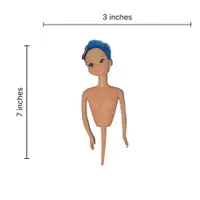 Half body Sweet Barbie Hot Pot Doll 19cm 10pcs packet BT041 - Image 3