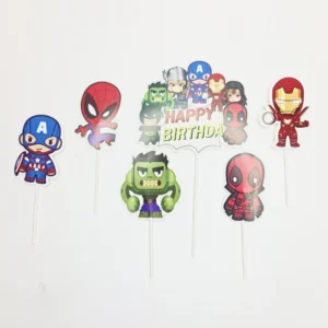 Paper Cartoon Themed Cake Topper (design 17) TPR005=10