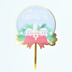 Christmas Themed Cake Topper Design 5 TPR172