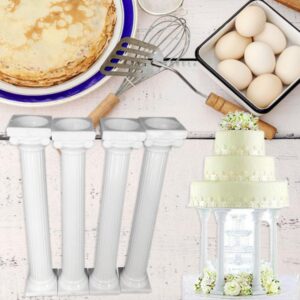 6 Inch Plastic Cake Pillar BT058