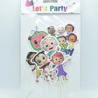Paper Cartoon Themed Cake Topper (design 28) TPR005-18 - Image 2