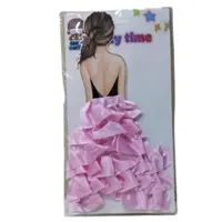 Lady with Gown Cake Topper – Elegant Figurine for Themed Cakes | TPR130-C - Image 2