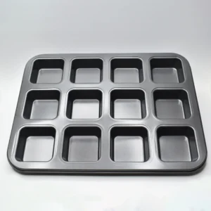 12 in 1 Square Muffin & Cupcake Baking Tray BT085