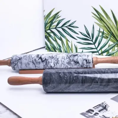 Non-stick Roller Pin For Baking 46.5cm 1200g - Image 2