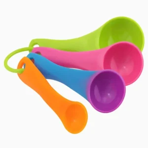 Plastic Measuring Spoons Set – 5 Colorful Pieces BT197 | Pieces