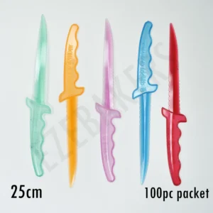 Cake Cutting Plastic Knife 100 Piece Packet BT248