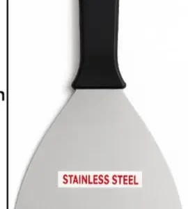 Wide Stainless Steel Cake & Dough Scraper – 8.7 Inches | Pieces | Model Number BT269