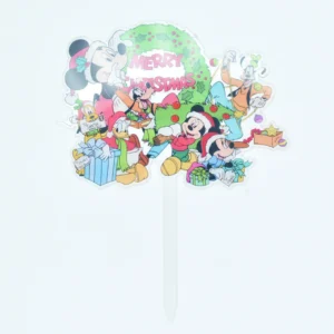 Christmas Themed Cake Topper Design 3 TPR170
