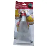 4 in 1 Cake Nozzles with Silicone Piping Bag – Essential Icing Set for Easy Cake Decorating | BT251 - Image 2