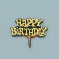 Happy Birthday Tags Golden Packets TPR028A - Image 3