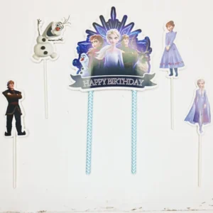Paper Cartoon Themed Cake Topper (design 4) TPR005-3