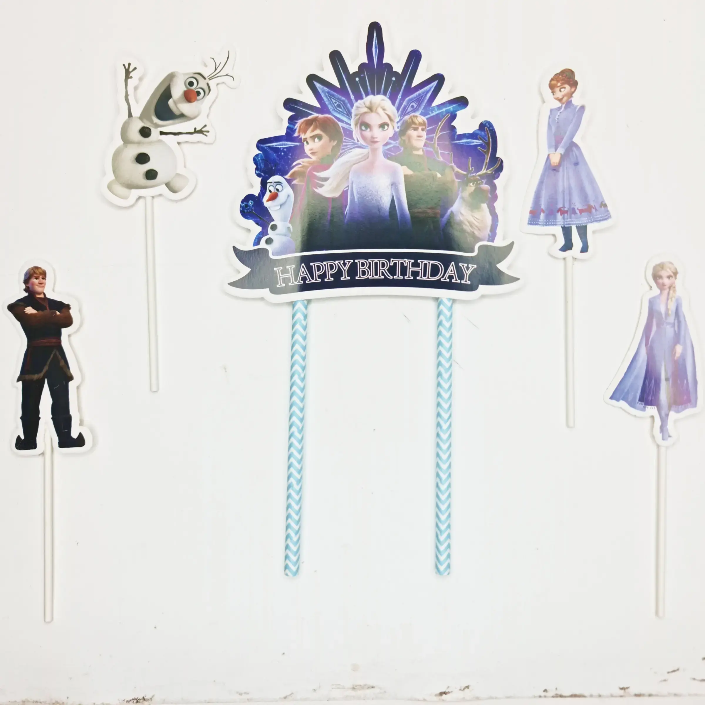Paper Cartoon Themed Cake Topper (design 4) TPR005-3