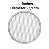Aluminum Pizza Mesh Screen – 11 Inch Round Baking Tray (BT254B) | Pieces - Image 2
