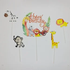 Paper Cartoon Themed Cake Topper (design 25) TPR005-16