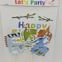 Paper Cartoon Themed Cake Topper (design 15) TPR005-9 - Image 2